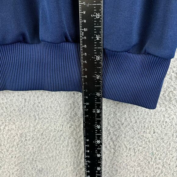 70s Track Jacket Mens Large Blokecore Streetwear Athletic Retro Full Zip Pocket - Picture 9 of 11